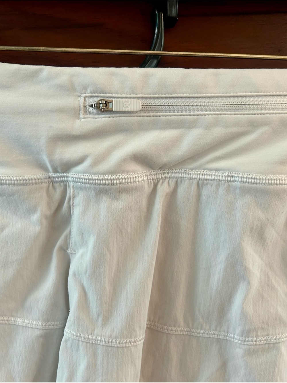 lululemon athletica Women’s White Pace Rival Skirt Size 6 - Picture 5 of 12